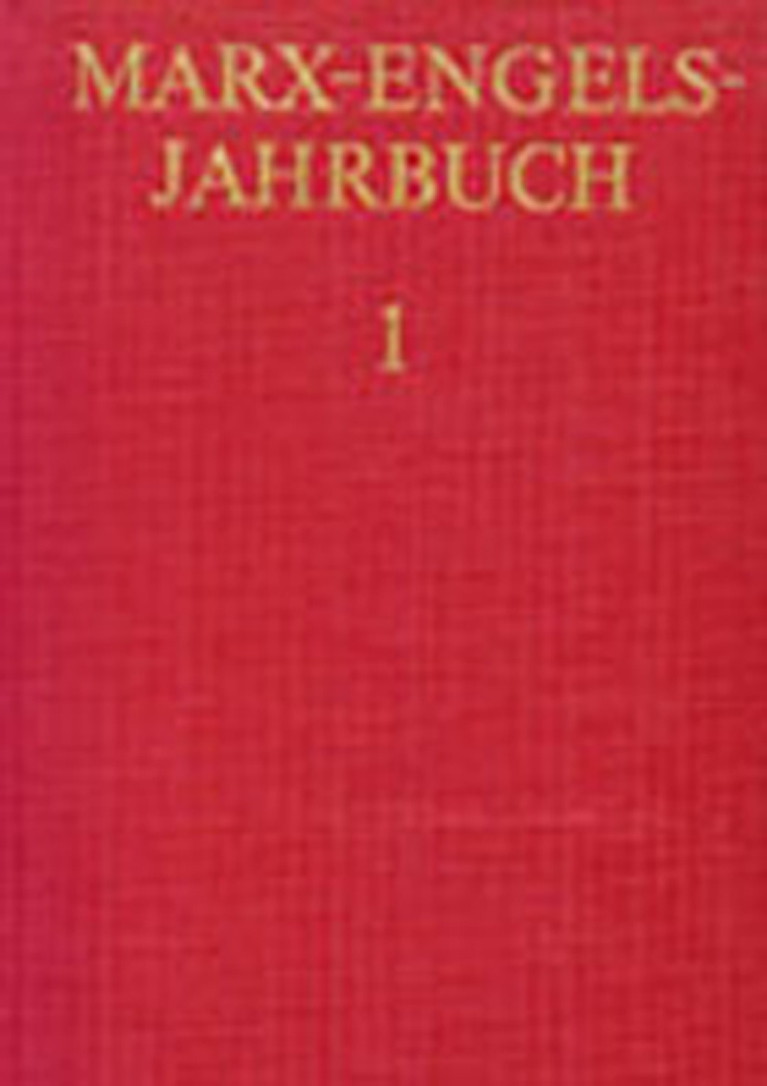 Marx-Engels-Jahrbuch 1